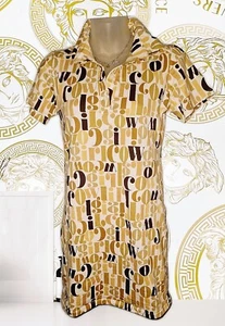 Glamorous Cowgirl PrincessChic FairyCore Swag Vibes Graffiti Retro Dress - Picture 1 of 10