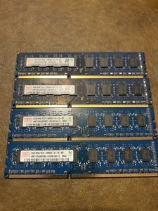 12GB SK Hynix (2x4GB) + (2x2GB) PC3-10600E DDR3 ECC Memory - Picture 1 of 1