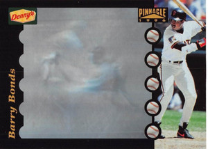 1996 Pinnacle Denny's Baseball Holograms Barry Bonds #8 NM/MT SF GIANTS