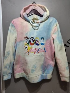 SAILOR MOON Hoodie Sweatshirt Damen Large Tie Dye Takeuchi Anime - Bild 1 von 8