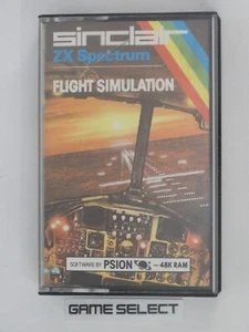 FLIGHT SIMULATION SINCLAIR ZX SPECTRUM CASSETTA ORIGINALE - Picture 1 of 4