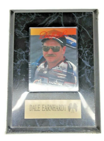 Dale Earnhardt 1994 Power Racing NASCAR Card Mounted Wall Plaque Cover