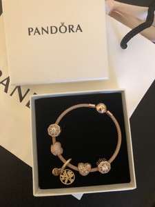PANDORA Gold Costume Bracelets for sale 