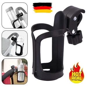 Einstellbar Flaschen Becherhalter für Rollstuhl Rollator Getränkehalter DE - Bild 1 von 10
