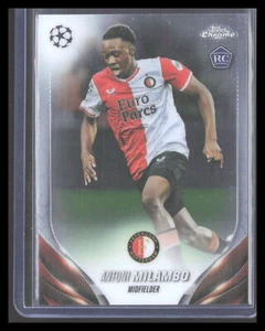 2023-24 Topps Competiciones de Clubes UEFA Antoni Milambo #140 Novato Feyenoord - Imagen 1 de 2