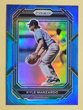 Kyle Manzardo 2023 Panini Prizm Prizms Blue 118/149