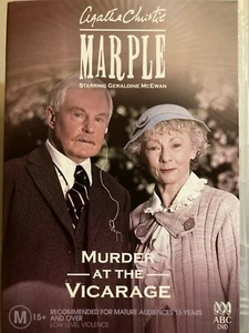 AGATHA CHRISTIE MISS MARPLE - A Murder In The Vicarage DVD Geraldine McEwan 0921 - Picture 1 of 2