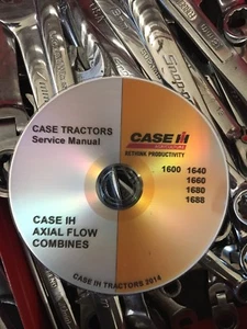 BEST Case IH 1680 1688 Combine Tractor WorkShop Service Repair Manual DVD - Picture 1 of 2