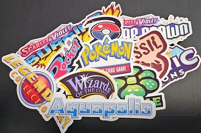 Pokémon TCG Glossy Binder Sticker Labels Sun & Moon SWSH, S&V, XY, WOTC & More! - Image 1 of 4