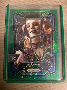 2024 Panini Prizm WWE Undercard Isla Dawn #194 Green Disco /49 - Picture 1 of 2