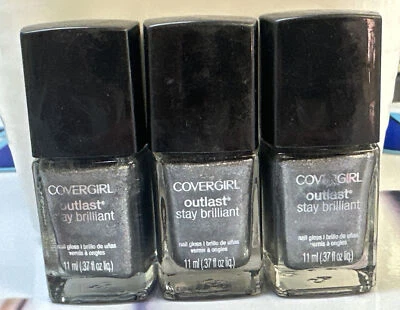 3 X CoverGirl Outlast остаться блестящий ногтей блеск польский #322 Showstopper потертости новый - Изображение 1 из 2