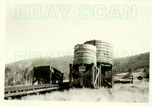 8E512 RP 1969 MT WASHINGTON COG RAILWAY WATER TOWER TRACK SCENE - Picture 1 of 1