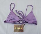 Haut de bikini pour femme Neena Swim Luni BE5 lilas petit neuf avec étiquettes