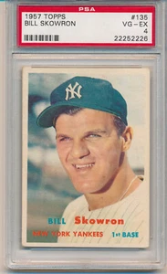 1957 Topps Bill Skowron (#135) PSA4 PSA - Picture 1 of 2