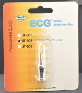 ECG NTE JT-002 Butane Soldering Iron Tip fits Iron J-500 & J-700KT - Picture 1 of 1