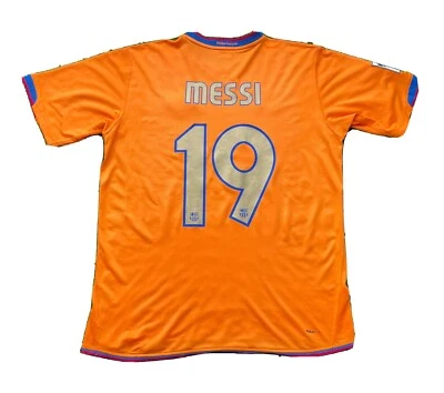 camiseta fc barcelona 2006/08 (Messi 19) - Imagen 1 de 4