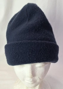 Turtle Fur Navy Blue 100% Acylic Beanie Headwear Outdoor Size Adult - Picture 1 of 7