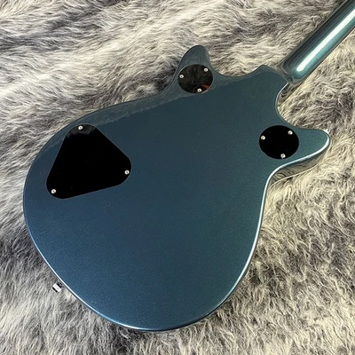 Gretsch G5222 Electromatic Double Jet Bt с V-Stoptail нефритовый серый металлический сейф - Изображение 1 из 4