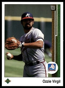 1989 Upper Deck #104 Ozzie Virgil - Picture 1 of 2