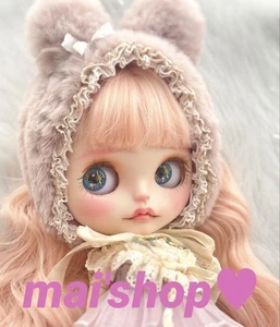 Custom OOAK ICY Puppe offene Zähne Erdbeermilch Haare 19 Gelenke - Bild 1 von 10