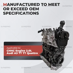 CHHC Engine Complete Assembly For 2015 Audi A3 Quattro 2.0L 2014 2016 Audi TT - Picture 1 of 13