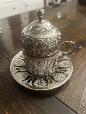 Османская турецкая кофейная чашка - Изображение 1 из 3