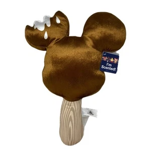 Disney Parks Mickey Mouse Ice Cream Bar Chocolate Scented Pillow Plush 17” Snack - Picture 1 of 8