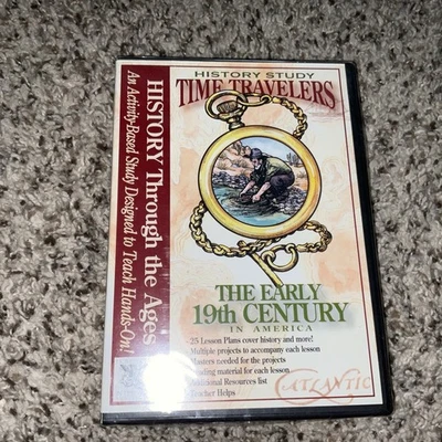 Time Travelers History Study The Early 19th Century in America CD Amy Pak MINT! - Image 1 of 2