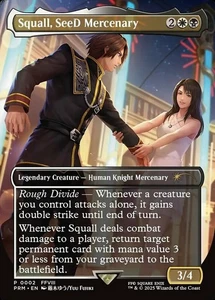 1x Squall, SeeD Mercenary (2) - FOIL PROMO Final Fantasy Standard Showdown MTG U - Picture 1 of 1