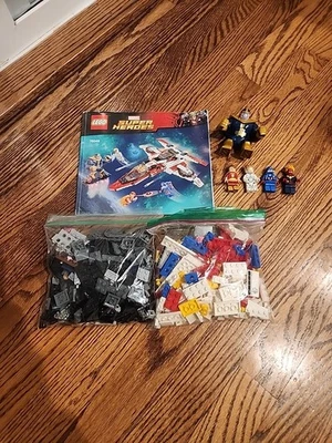 Lego 76049 Marvel Super Hero Avenjet Misión Espacial Retirado Ironman Thanos Foto 1 de 4