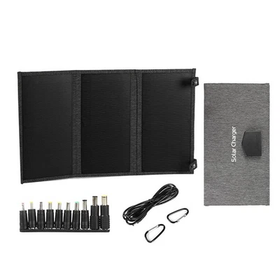 30W 18V Faltbares Solarpanel Typ C USB-Photovoltaik-Ladegerät Outdoor-Handy6759 - Bild 1 von 4
