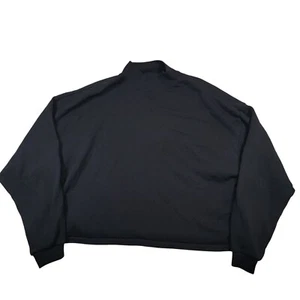 Entireworld. Women's Cropped Oversized Mockneck Sweatshirt Sz Medium Type E V2 - Picture 1 of 7