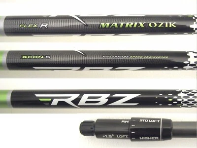 Matrix Ozik REGULAR taylor made shaft fit 3 wood SIM,M1,M3,M5,R1,SLDR,R15 w/TIP - Image 1 of 2