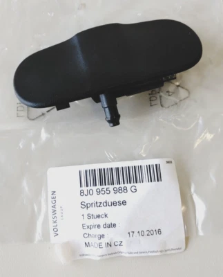 OEM Audi A3 A4 A6 A8 Q7 TT VW Boquilla Lavadora Parabrisas CALEFACTADA Derecha - 8J0955988G Foto 1 de 3