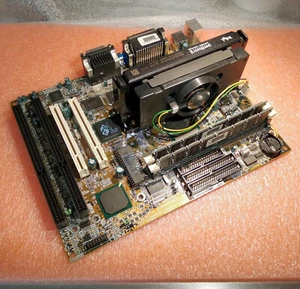 MSI MS-6126 MS6126 + CPU + 384MB [Slot-1] motherboard - Bild 1 von 10