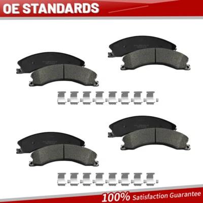 Pastilla de freno delantera trasera cerámica para Nissan Nv1500 2012 2013 2014 2015 2016 - 2021 Foto 1 de 4