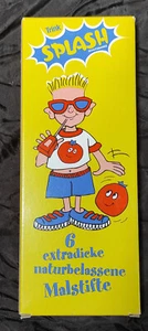 alte Werbung "trink Splash" 6 Malstifte, OVP - Bild 1 von 3