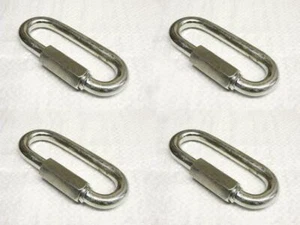 Screw Lock Quick Repair Link 16MM X4 (Galvanised Long Chain Secure Fastener) - Picture 1 of 2