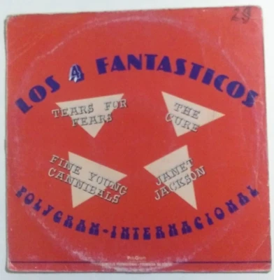 THE CURE MEXICAN PROMO 12" EP 1990 TEARS FOR FEARS JANET JACKSON FINE YOUNG FYC - Image 1 of 4