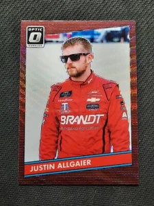 2019 Donruss Optic Red Wave #75 Justin Allgaier - Picture 1 of 8