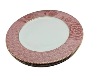 Pip Studio Spring To Life Rose Pink Amsterdam Dinner Plates 10 5/8” Set Of 4 - Picture 1 of 5