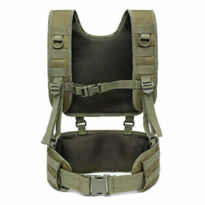 Military Belt Army Combat Suspender Waist Belt Gear Men Hunting Waist Support 