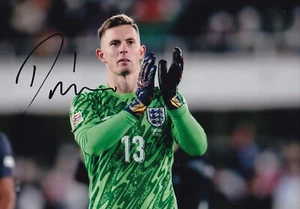 Football - Dean Henderson - Hand Signed A4 Photograph - England - COA - Picture 1 of 1