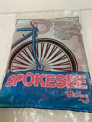 Decoraciones de radios y cables de bicicleta de colección, rueda de bicicleta colorida y cable color rojizo Foto 1 de 4