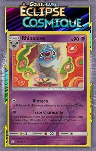 Rhinolove Reverse-SL12:Éclipse Cosmique - 88/236 - Carte Pokemon Neuve Française - Foto 1 di 1