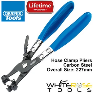 Draper Hose Clamp Pliers 227mm Clip Pipe Removal Tool Car Van Plier - Picture 1 of 1