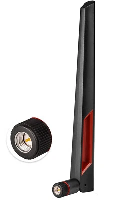Dual Band 2,4 5 GHz 12 dBi RP-SMA / SMA High Gain Antennen-Router WiFi Wireless - Bild 1 von 2