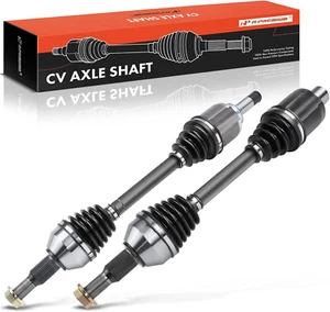 CV Front Axle Shaft Assembly Pair (2) Compatible with Chevy Traverse & GMC Acadi - Picture 1 of 12