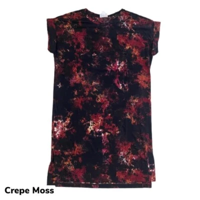 SMALL CHELSEA LuLaRoe T-Shirt Dress ~ MULTICOLOR TIE DYE ~ Sizes 4-6; nwt - Image 1 of 4