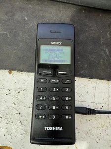 Toshiba TCP-6000 Ultra Rare vintage Cell Phone 1996 Needs Battery and Charger . - Photo 1 sur 10